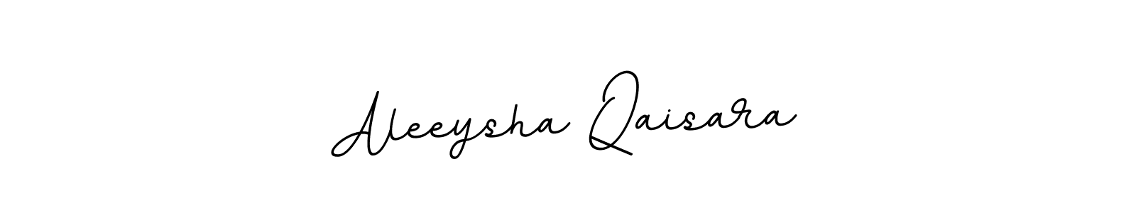 Design your own signature with our free online signature maker. With this signature software, you can create a handwritten (BallpointsItalic-DORy9) signature for name Aleeysha Qaisara. Aleeysha Qaisara signature style 11 images and pictures png