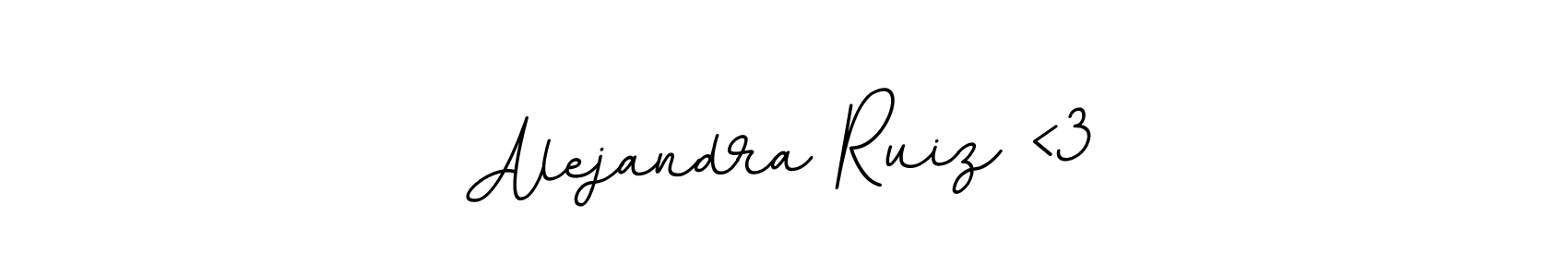 Create a beautiful signature design for name Alejandra Ruiz <3. With this signature (BallpointsItalic-DORy9) fonts, you can make a handwritten signature for free. Alejandra Ruiz <3 signature style 11 images and pictures png