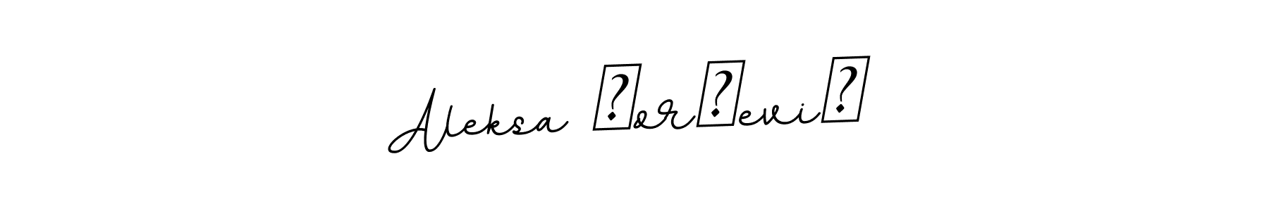 How to make Aleksa Đorđević signature? BallpointsItalic-DORy9 is a professional autograph style. Create handwritten signature for Aleksa Đorđević name. Aleksa Đorđević signature style 11 images and pictures png