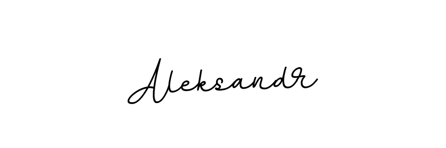 How to make Aleksandr name signature. Use BallpointsItalic-DORy9 style for creating short signs online. This is the latest handwritten sign. Aleksandr signature style 11 images and pictures png