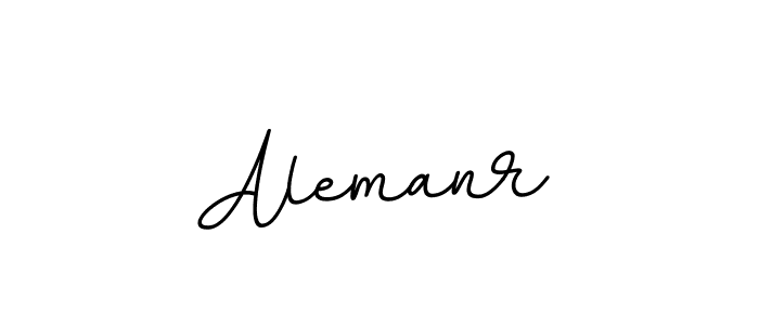 Similarly BallpointsItalic-DORy9 is the best handwritten signature design. Signature creator online .You can use it as an online autograph creator for name Alemanr. Alemanr signature style 11 images and pictures png