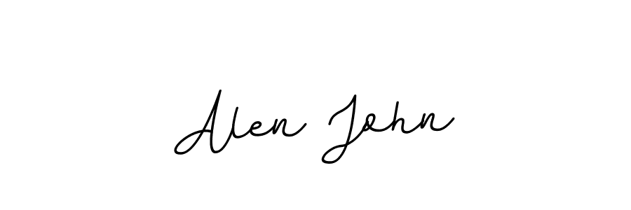 You can use this online signature creator to create a handwritten signature for the name Alen John. This is the best online autograph maker. Alen John signature style 11 images and pictures png