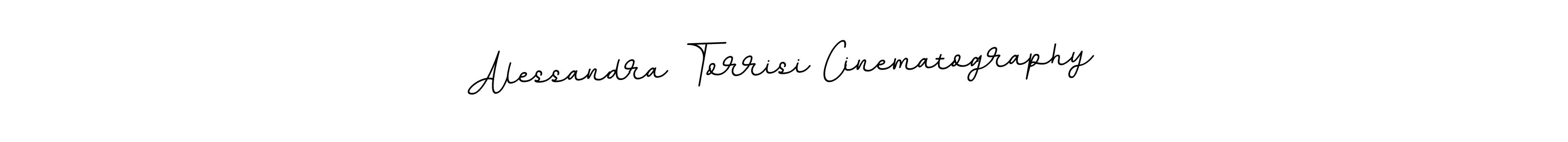 Use a signature maker to create a handwritten signature online. With this signature software, you can design (BallpointsItalic-DORy9) your own signature for name Alessandra Torrisi Cinematography. Alessandra Torrisi Cinematography signature style 11 images and pictures png