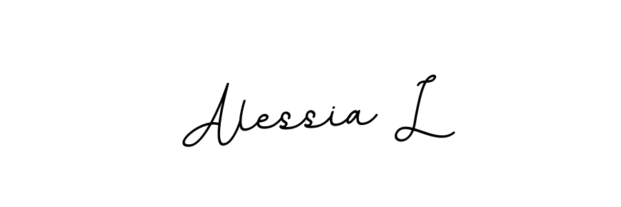 You should practise on your own different ways (BallpointsItalic-DORy9) to write your name (Alessia L) in signature. don't let someone else do it for you. Alessia L signature style 11 images and pictures png