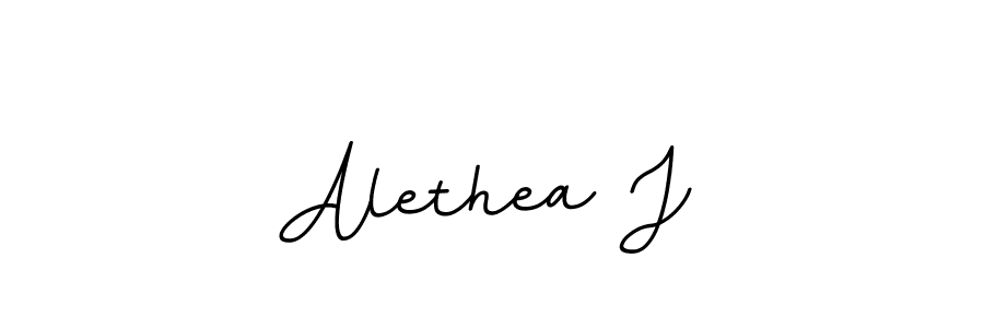 Also we have Alethea J name is the best signature style. Create professional handwritten signature collection using BallpointsItalic-DORy9 autograph style. Alethea J signature style 11 images and pictures png