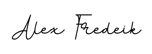 You should practise on your own different ways (BallpointsItalic-DORy9) to write your name (Alex Fredeik) in signature. Don't let someone else do it for you. Alex Fredeik signature style 11 images and pictures png