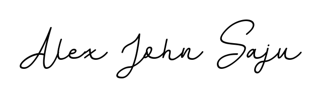 Once you've used our free online signature maker to create your best signature BallpointsItalic-DORy9 style, it's time to enjoy signing your documents with Alex John Saju name. Alex John Saju signature style 11 images and pictures png