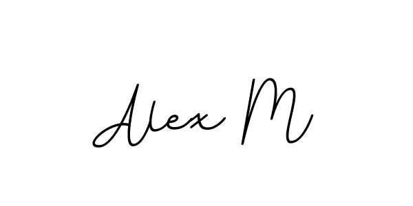 Also You can easily find your signature by using the search form. We will create Alex M name handwritten signature images for you free of cost using BallpointsItalic-DORy9 sign style. Alex M signature style 11 images and pictures png