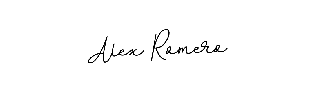 Create a beautiful signature design for name Alex Romero. With this signature (BallpointsItalic-DORy9) fonts, you can make a handwritten signature for free. Alex Romero signature style 11 images and pictures png