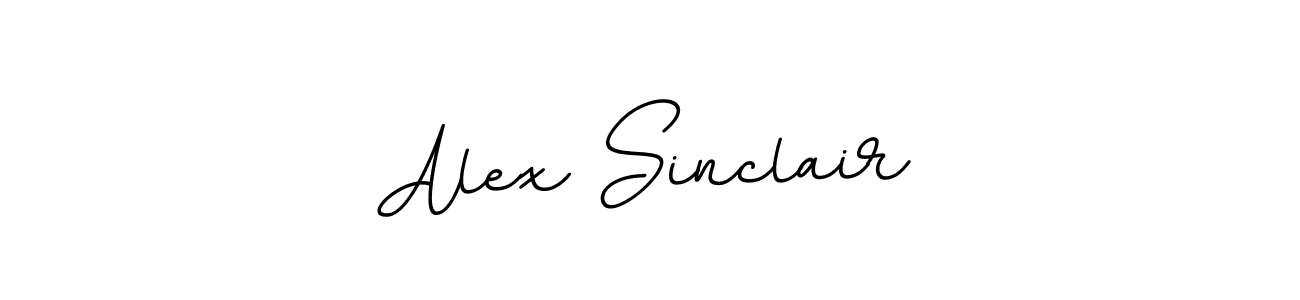 Alex Sinclair stylish signature style. Best Handwritten Sign (BallpointsItalic-DORy9) for my name. Handwritten Signature Collection Ideas for my name Alex Sinclair. Alex Sinclair signature style 11 images and pictures png