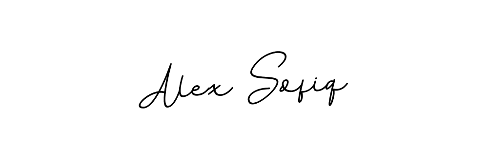 Make a beautiful signature design for name Alex Sofiq. With this signature (BallpointsItalic-DORy9) style, you can create a handwritten signature for free. Alex Sofiq signature style 11 images and pictures png