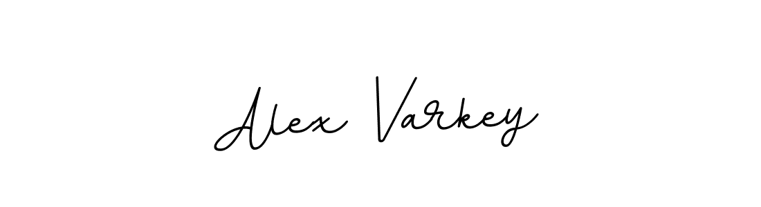 You should practise on your own different ways (BallpointsItalic-DORy9) to write your name (Alex Varkey) in signature. don't let someone else do it for you. Alex Varkey signature style 11 images and pictures png