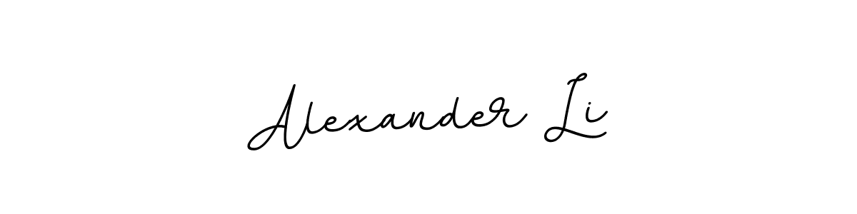 Create a beautiful signature design for name Alexander Li. With this signature (BallpointsItalic-DORy9) fonts, you can make a handwritten signature for free. Alexander Li signature style 11 images and pictures png