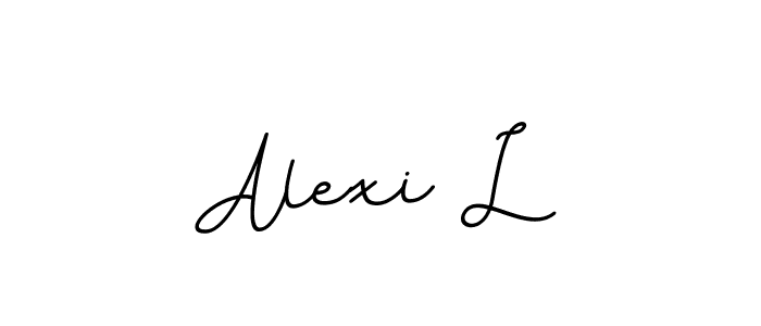 Make a beautiful signature design for name Alexi L. Use this online signature maker to create a handwritten signature for free. Alexi L signature style 11 images and pictures png