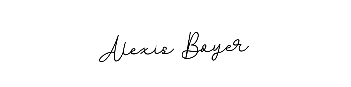 Make a beautiful signature design for name Alexis Boyer. With this signature (BallpointsItalic-DORy9) style, you can create a handwritten signature for free. Alexis Boyer signature style 11 images and pictures png