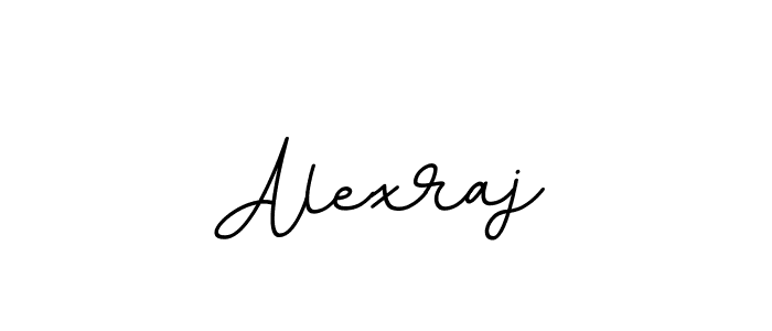 Design your own signature with our free online signature maker. With this signature software, you can create a handwritten (BallpointsItalic-DORy9) signature for name Alexraj. Alexraj signature style 11 images and pictures png