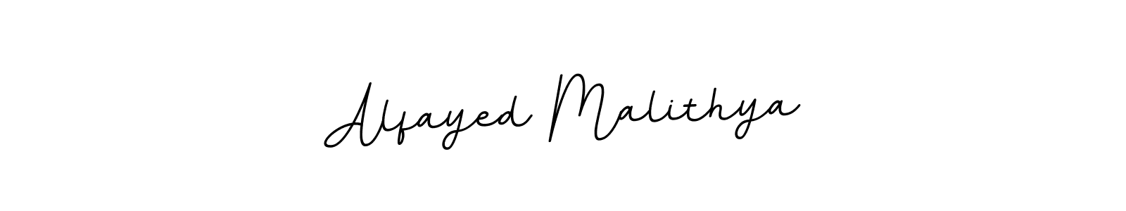 Design your own signature with our free online signature maker. With this signature software, you can create a handwritten (BallpointsItalic-DORy9) signature for name Alfayed Malithya. Alfayed Malithya signature style 11 images and pictures png