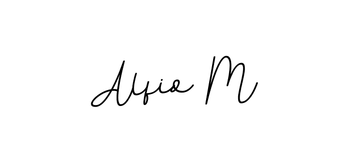 This is the best signature style for the Alfio M name. Also you like these signature font (BallpointsItalic-DORy9). Mix name signature. Alfio M signature style 11 images and pictures png