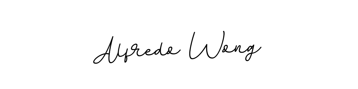 The best way (BallpointsItalic-DORy9) to make a short signature is to pick only two or three words in your name. The name Alfredo Wong include a total of six letters. For converting this name. Alfredo Wong signature style 11 images and pictures png