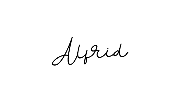 Also we have Alfrid name is the best signature style. Create professional handwritten signature collection using BallpointsItalic-DORy9 autograph style. Alfrid signature style 11 images and pictures png