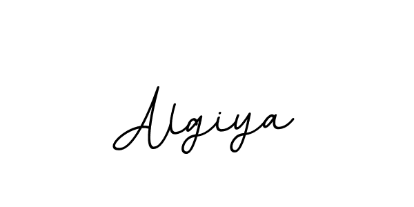 Create a beautiful signature design for name Algiya. With this signature (BallpointsItalic-DORy9) fonts, you can make a handwritten signature for free. Algiya signature style 11 images and pictures png