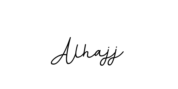 You should practise on your own different ways (BallpointsItalic-DORy9) to write your name (Alhajj) in signature. don't let someone else do it for you. Alhajj signature style 11 images and pictures png