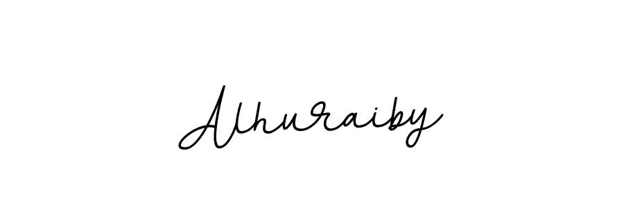 Create a beautiful signature design for name Alhuraiby. With this signature (BallpointsItalic-DORy9) fonts, you can make a handwritten signature for free. Alhuraiby signature style 11 images and pictures png
