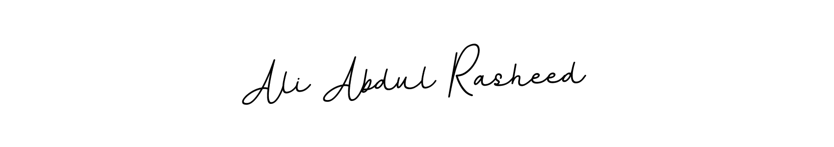 How to make Ali Abdul Rasheed name signature. Use BallpointsItalic-DORy9 style for creating short signs online. This is the latest handwritten sign. Ali Abdul Rasheed signature style 11 images and pictures png