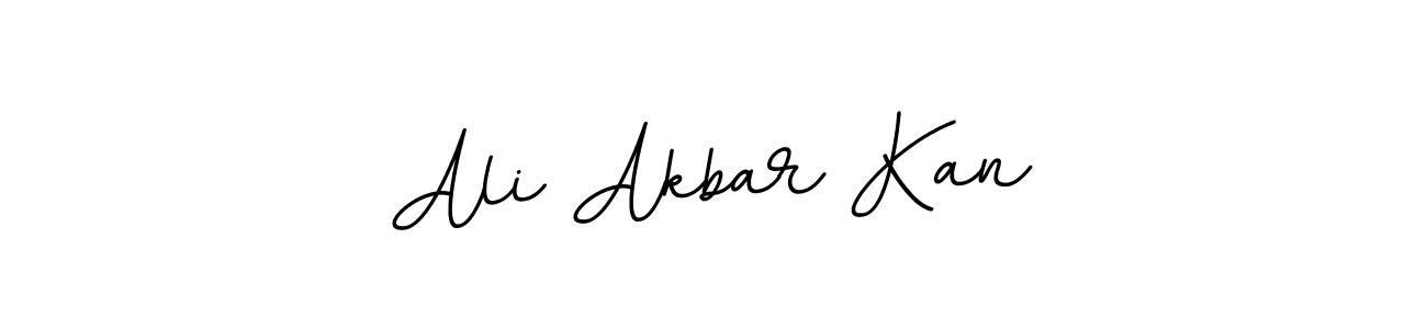 This is the best signature style for the Ali Akbar Kan name. Also you like these signature font (BallpointsItalic-DORy9). Mix name signature. Ali Akbar Kan signature style 11 images and pictures png