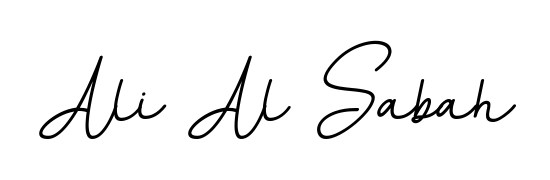 Discover how Ali Al Sabah looks in an executive cursive font (BallpointsItalic-DORy9). Perfect for legal documents, invoices, and certificates. Ali Al Sabah signature style 11 images and pictures png