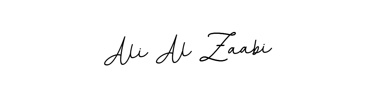 Use a signature maker to create a handwritten signature online. With this signature software, you can design (BallpointsItalic-DORy9) your own signature for name Ali Al Zaabi. Ali Al Zaabi signature style 11 images and pictures png