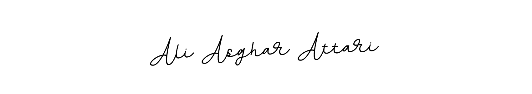 Design your own signature with our free online signature maker. With this signature software, you can create a handwritten (BallpointsItalic-DORy9) signature for name Ali Asghar Attari. Ali Asghar Attari signature style 11 images and pictures png