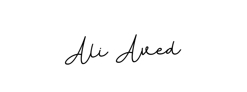 Use a signature maker to create a handwritten signature online. With this signature software, you can design (BallpointsItalic-DORy9) your own signature for name Ali Aved. Ali Aved signature style 11 images and pictures png