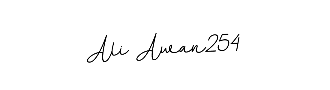 Create a beautiful signature design for name Ali Awan254. With this signature (BallpointsItalic-DORy9) fonts, you can make a handwritten signature for free. Ali Awan254 signature style 11 images and pictures png