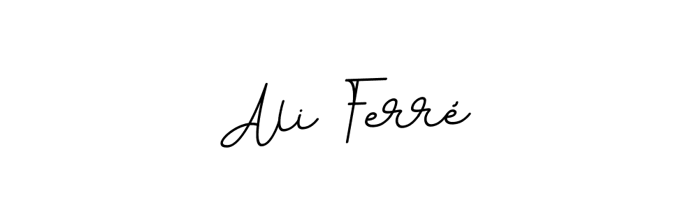 It looks lik you need a new signature style for name Ali Ferré. Design unique handwritten (BallpointsItalic-DORy9) signature with our free signature maker in just a few clicks. Ali Ferré signature style 11 images and pictures png