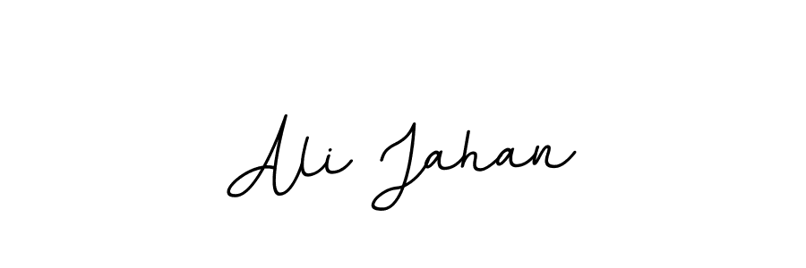 Use a signature maker to create a handwritten signature online. With this signature software, you can design (BallpointsItalic-DORy9) your own signature for name Ali Jahan. Ali Jahan signature style 11 images and pictures png