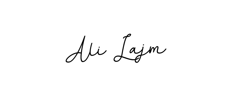 This is the best signature style for the Ali Lajm name. Also you like these signature font (BallpointsItalic-DORy9). Mix name signature. Ali Lajm signature style 11 images and pictures png
