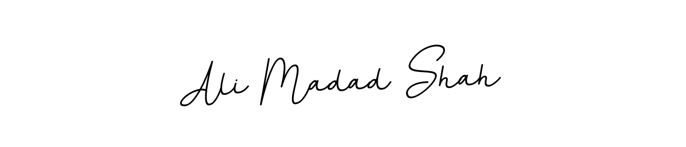 Make a beautiful signature design for name Ali Madad Shah. With this signature (BallpointsItalic-DORy9) style, you can create a handwritten signature for free. Ali Madad Shah signature style 11 images and pictures png