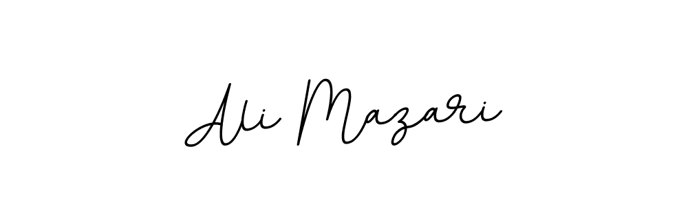 Create a beautiful signature design for name Ali Mazari. With this signature (BallpointsItalic-DORy9) fonts, you can make a handwritten signature for free. Ali Mazari signature style 11 images and pictures png