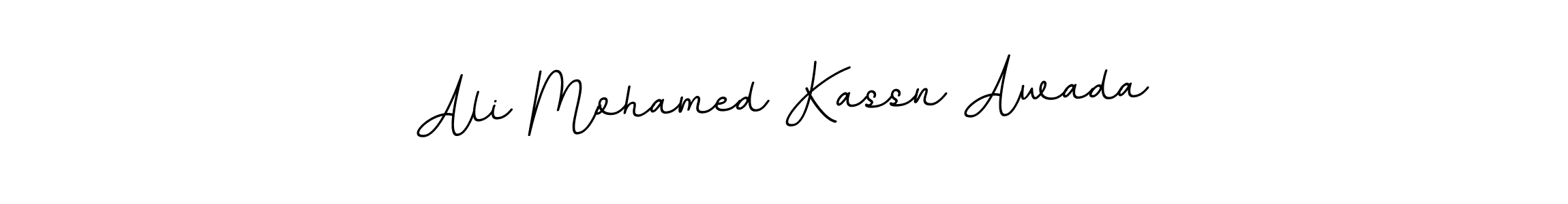 Ali Mohamed Kassn Awada stylish signature style. Best Handwritten Sign (BallpointsItalic-DORy9) for my name. Handwritten Signature Collection Ideas for my name Ali Mohamed Kassn Awada. Ali Mohamed Kassn Awada signature style 11 images and pictures png