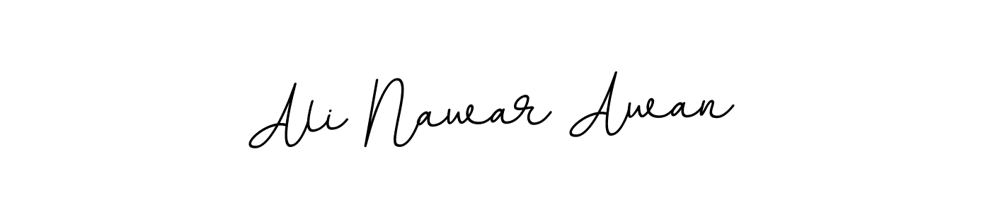 Ali Nawar Awan stylish signature style. Best Handwritten Sign (BallpointsItalic-DORy9) for my name. Handwritten Signature Collection Ideas for my name Ali Nawar Awan. Ali Nawar Awan signature style 11 images and pictures png