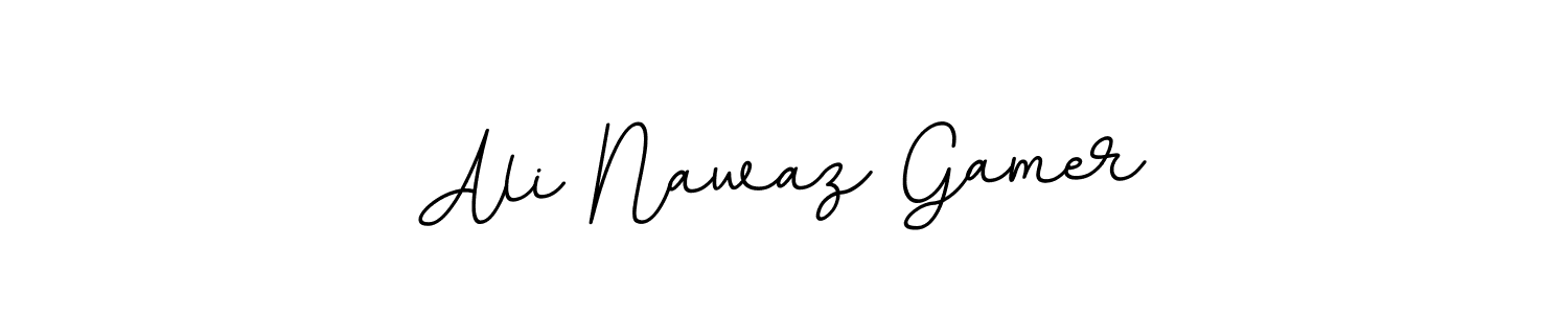 It looks lik you need a new signature style for name Ali Nawaz Gamer. Design unique handwritten (BallpointsItalic-DORy9) signature with our free signature maker in just a few clicks. Ali Nawaz Gamer signature style 11 images and pictures png