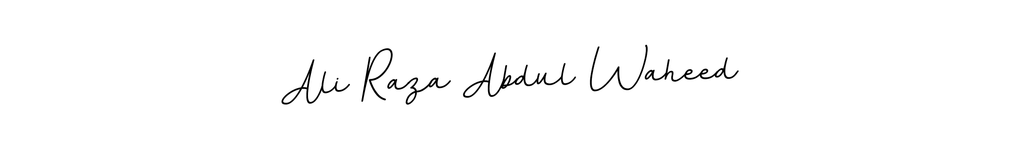 How to make Ali Raza Abdul Waheed name signature. Use BallpointsItalic-DORy9 style for creating short signs online. This is the latest handwritten sign. Ali Raza Abdul Waheed signature style 11 images and pictures png