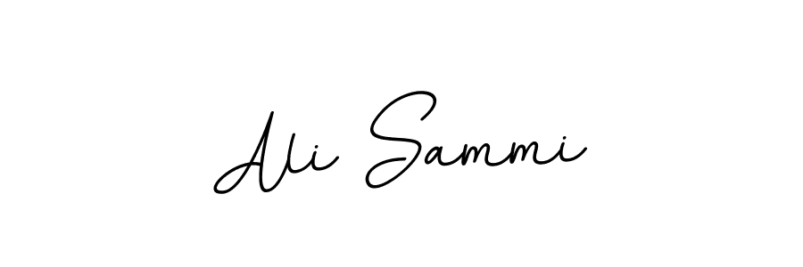 Similarly BallpointsItalic-DORy9 is the best handwritten signature design. Signature creator online .You can use it as an online autograph creator for name Ali Sammi. Ali Sammi signature style 11 images and pictures png