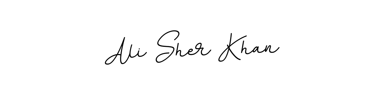 Ali Sher Khan stylish signature style. Best Handwritten Sign (BallpointsItalic-DORy9) for my name. Handwritten Signature Collection Ideas for my name Ali Sher Khan. Ali Sher Khan signature style 11 images and pictures png