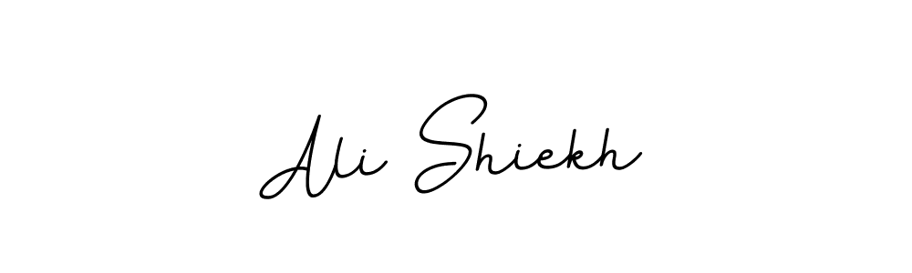 How to make Ali Shiekh name signature. Use BallpointsItalic-DORy9 style for creating short signs online. This is the latest handwritten sign. Ali Shiekh signature style 11 images and pictures png
