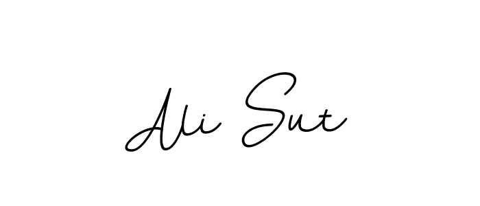 Make a beautiful signature design for name Ali Sut. With this signature (BallpointsItalic-DORy9) style, you can create a handwritten signature for free. Ali Sut signature style 11 images and pictures png