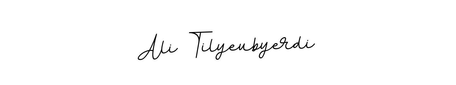 Design your own signature with our free online signature maker. With this signature software, you can create a handwritten (BallpointsItalic-DORy9) signature for name Ali Tilyeubyerdi. Ali Tilyeubyerdi signature style 11 images and pictures png