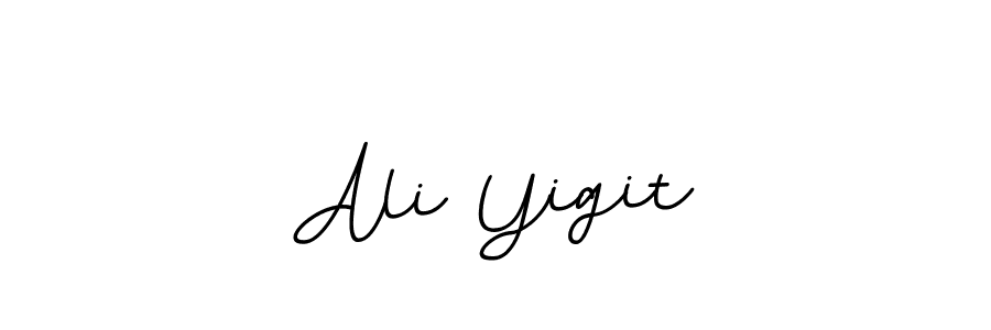 Design your own signature with our free online signature maker. With this signature software, you can create a handwritten (BallpointsItalic-DORy9) signature for name Ali Yigit. Ali Yigit signature style 11 images and pictures png
