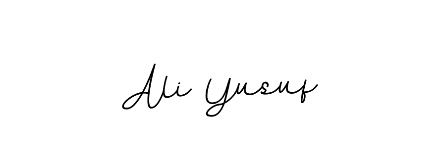 Create a beautiful signature design for name Ali Yusuf. With this signature (BallpointsItalic-DORy9) fonts, you can make a handwritten signature for free. Ali Yusuf signature style 11 images and pictures png